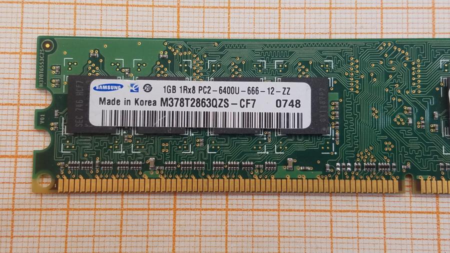 226-279-001 DDR2 DIMM SAMSUNG M378T2863QZS-CF7 #2