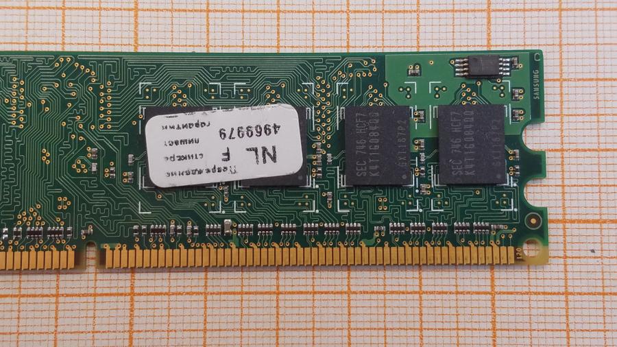 226-279-001 DDR2 DIMM SAMSUNG M378T2863QZS-CF7 #3