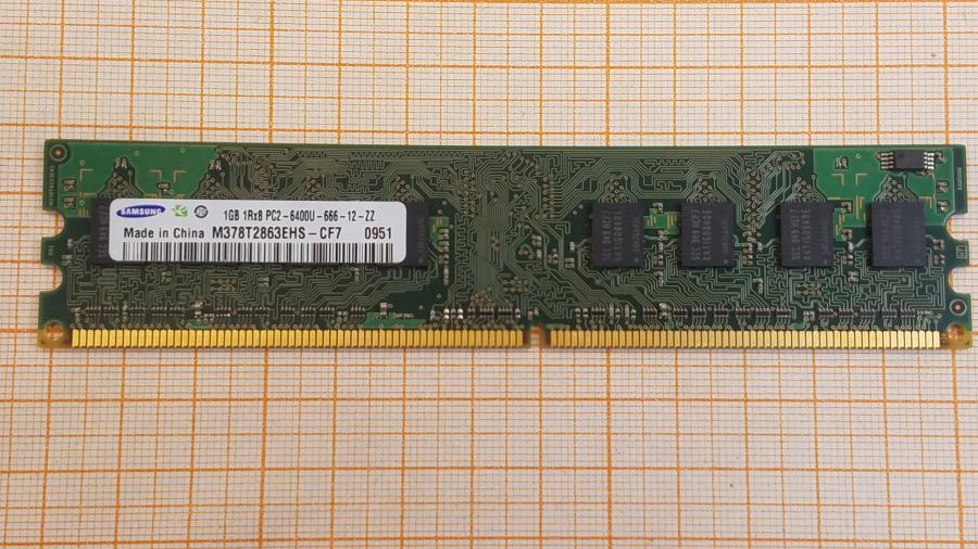 226-280-001 DDR2 DIMM SAMSUNG M378T2863EHS-CF7 #1