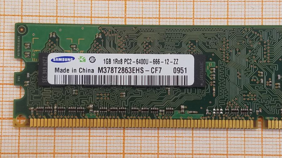 226-280-001 DDR2 DIMM SAMSUNG M378T2863EHS-CF7 #2