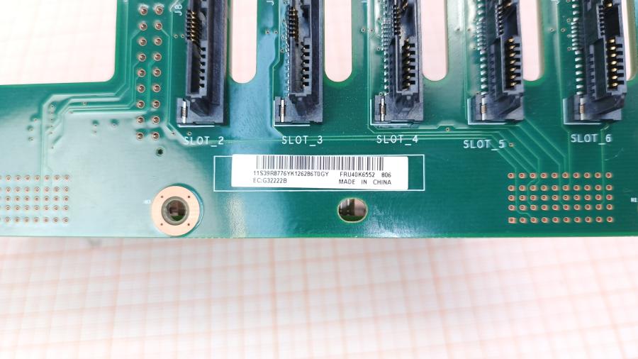 139-214-001 Backplane IBM 40K6552 #6