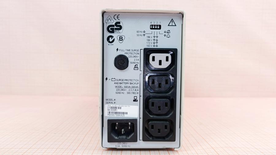 219-358-001 Источник бесперебойного питания APC Back-UPS BK300MI #6