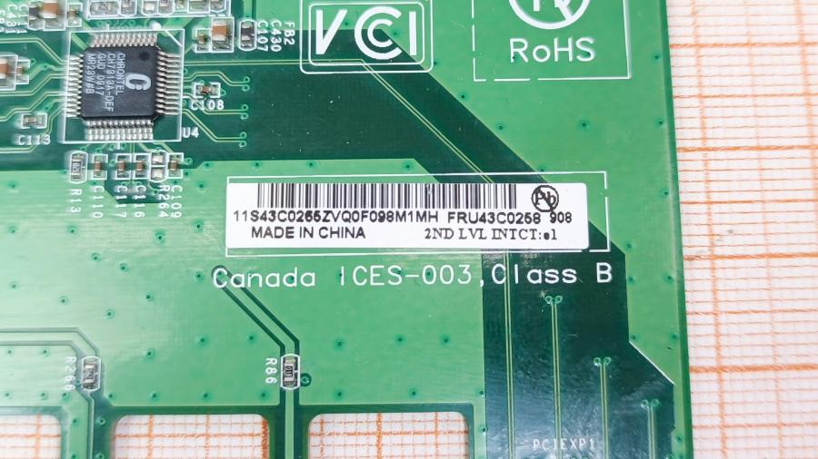 120-149-001 Контроллер PCI LENOVO 43C0258 #4