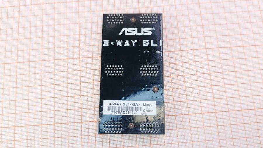 120-150-001 Мост объединения видеокарт ASUS 3-Way SLI #5