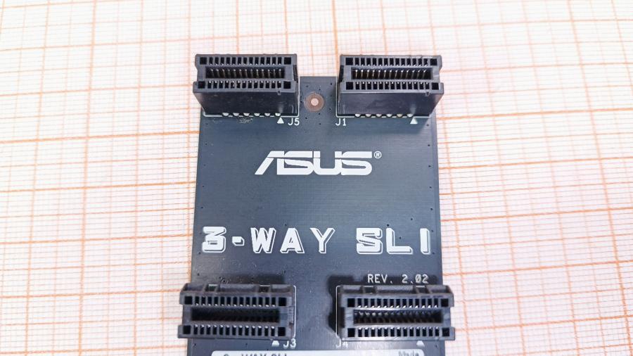 120-151-001 Мост объединения видеокарт ASUS RoG 3-Way SLI #3