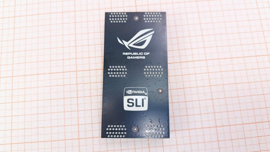 120-151-001 Мост объединения видеокарт ASUS RoG 3-Way SLI #5