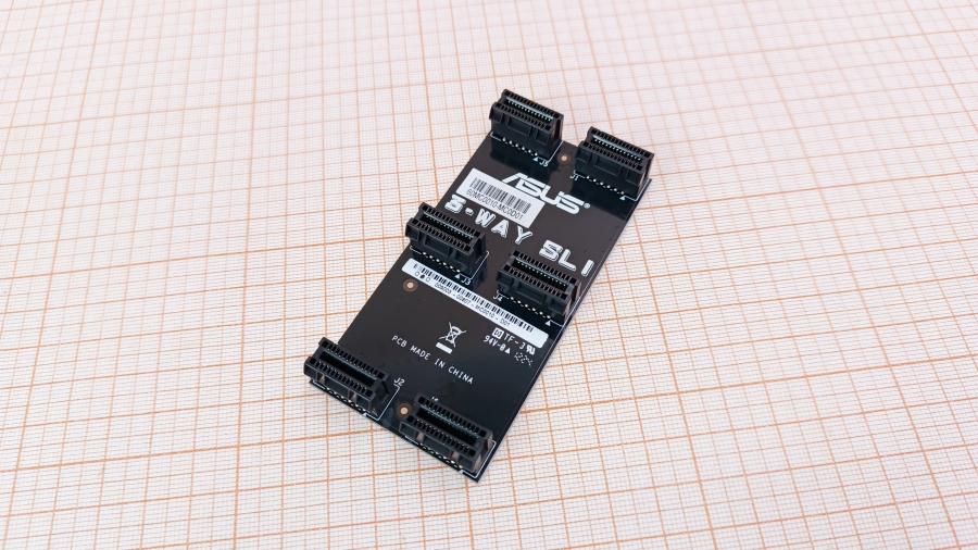 120-151-002 Мост объединения видеокарт ASUS RoG 3-Way SLI #1