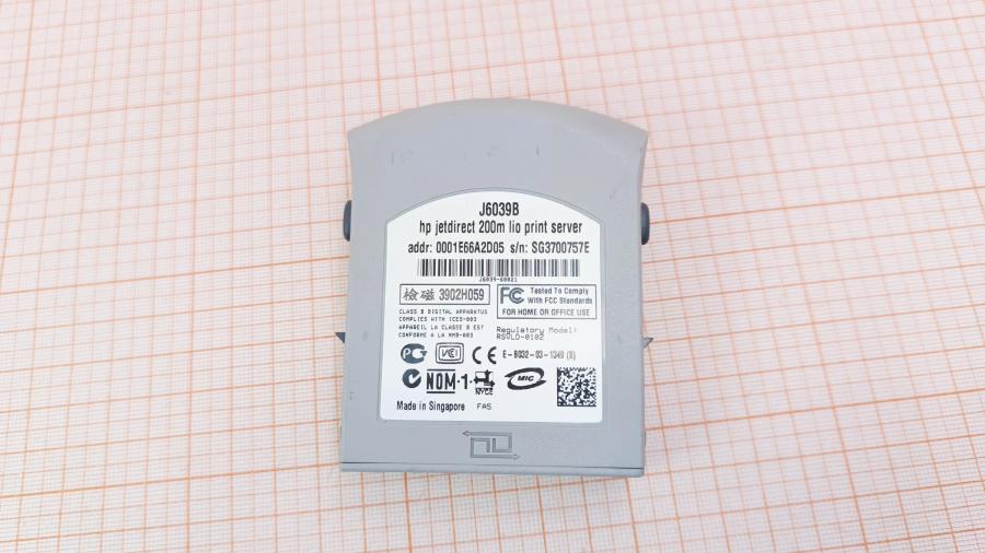 120-153-001 Принт-сервер HP JetDirect 200m #7