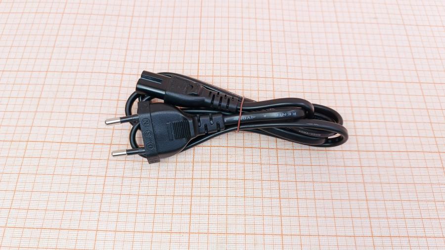 120-157-001 Кабель питания CEE 7/16  CEE7/16 - IEC-C7 2G×0.75мм² 1.5M #1