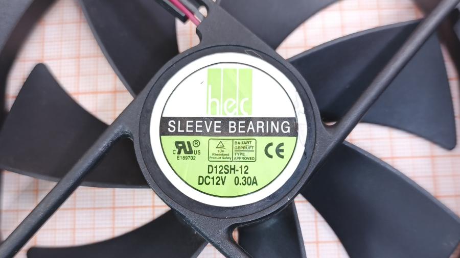 120-164-001 Вентилятор HEC D12SH-12 #2