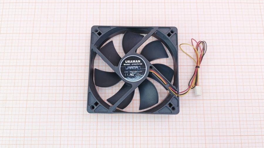 120-165-001 Вентилятор  URAMAN A12025L12C #1