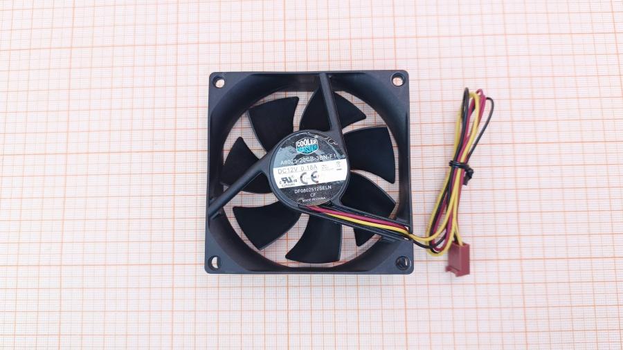 120-166-001 Вентилятор COOLER MASTER A8025-20CB-3BN-F1 #1