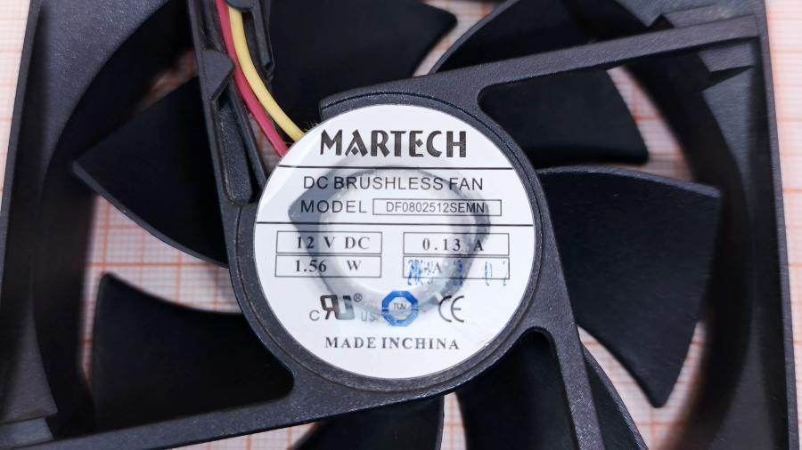 120-168-001 Вентилятор  DF0802512SEMN #2