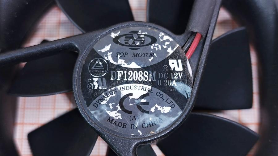 120-169-001 Вентилятор Top Motor DF1208SM #2