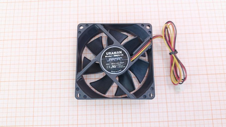 120-170-001 Вентилятор  URAMAN A8025L12C #1