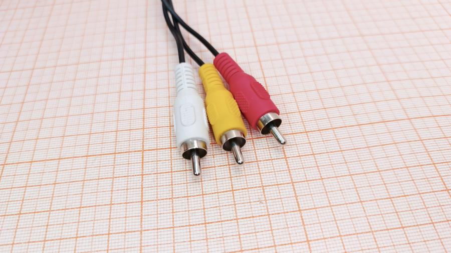 120-174-001 RCA video cable  MiniJack 2.5 (M) - 3xRCA (M) 1.1M #2