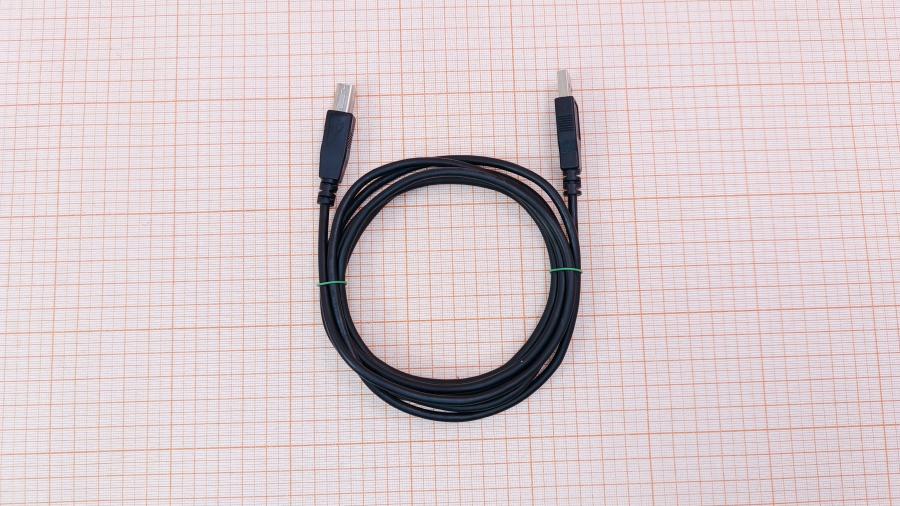 120-180-001 Кабель USB  USB A (M) - USB B (M) 1.85m bk #1