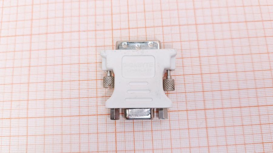 120-187-001 Переходник DVI - VGA GIGABYTE VGA (F) - DVI-A (M) #2