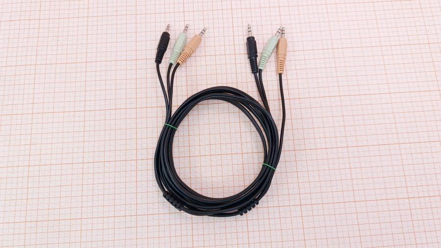 120-189-001 Кабель интерфейсный Logitech 3x MiniJack 3.5 (M) - 3x MiniJack 3.5 (M) 2m #1