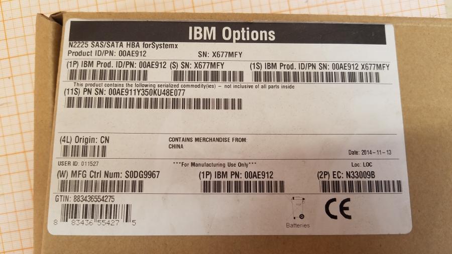 217-307-001 Контроллер PCI IBM 00AE912 #3