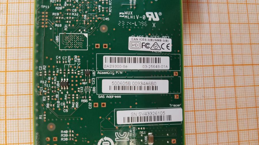 217-307-001 Контроллер PCI IBM 00AE912 #8