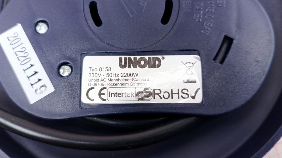 223-420-001 Подставки для электрических чайников UNOLD 8158 #5