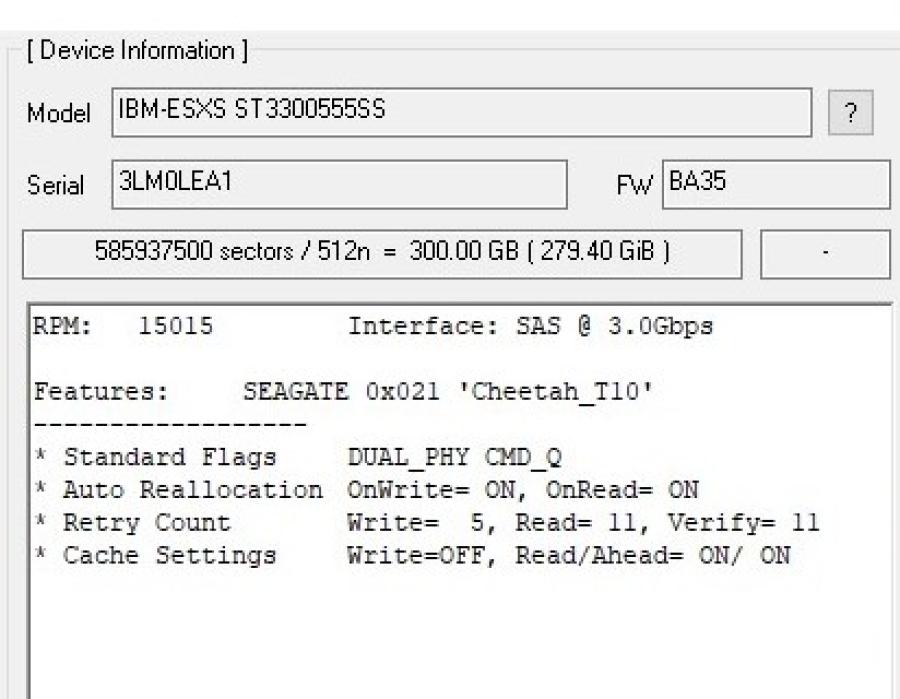 194-078-002 HDD 3.5" SAS IBM 39R7344 #5
