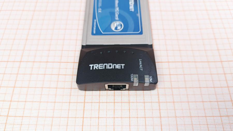 120-243-001 Сетевая карта PCMCIA TRENDnet TE100-PCBUSR #4