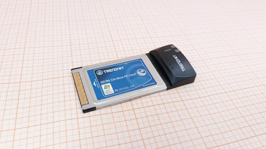 120-243-001 Сетевая карта PCMCIA TRENDnet TE100-PCBUSR #1
