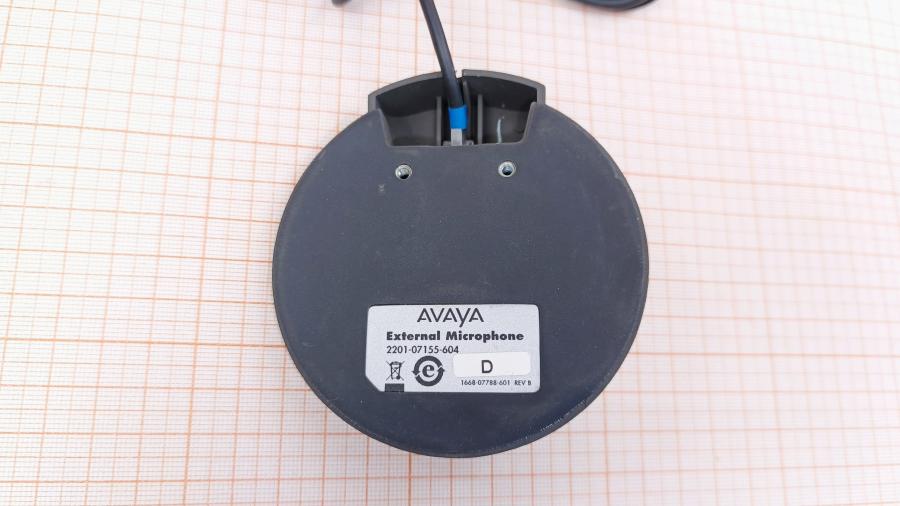 120-244-001 Микрофон AVAYA 2201-07155-604 #3
