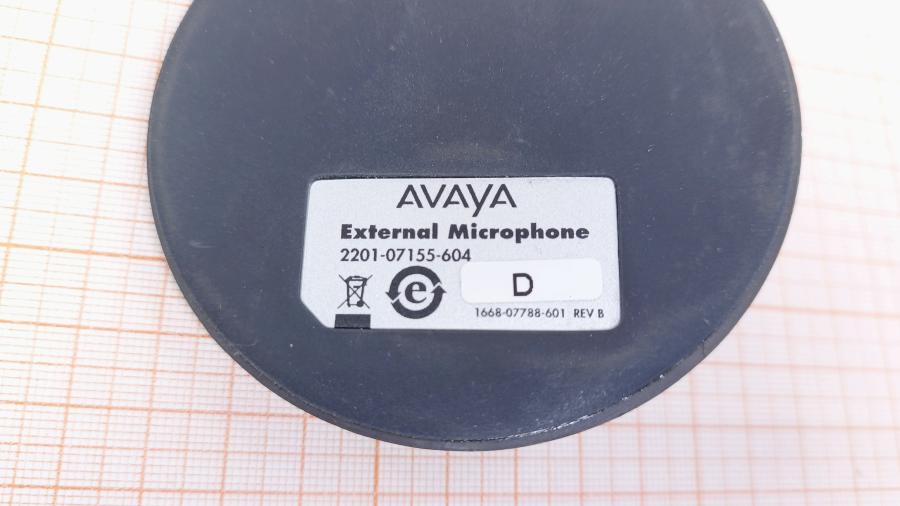 120-244-001 Микрофон AVAYA 2201-07155-604 #4