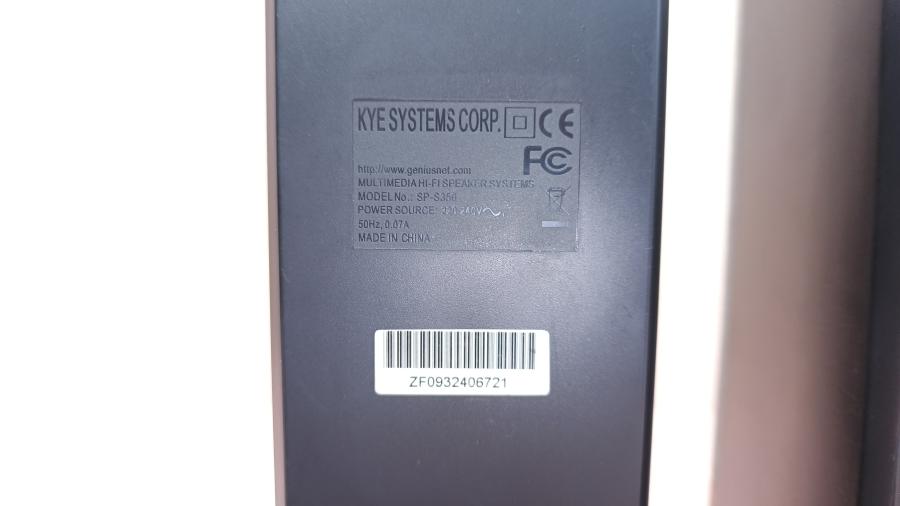 226-281-001 Акустическая система Genius SP-S350 #6