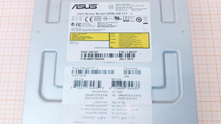 120-253-001 Привод SATA ASUS DRW-24F1ST #5