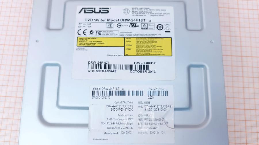 120-253-002 Привод SATA ASUS DRW-24F1ST #5