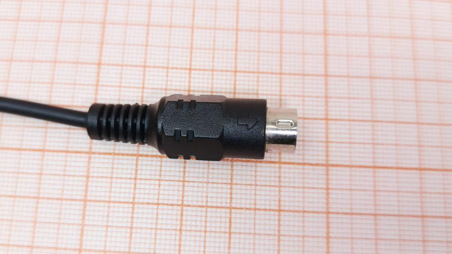 091-039-001 Кабель интерфейсный  MiniJack 3.5mm 3pin - S-video 4pin 1m #3