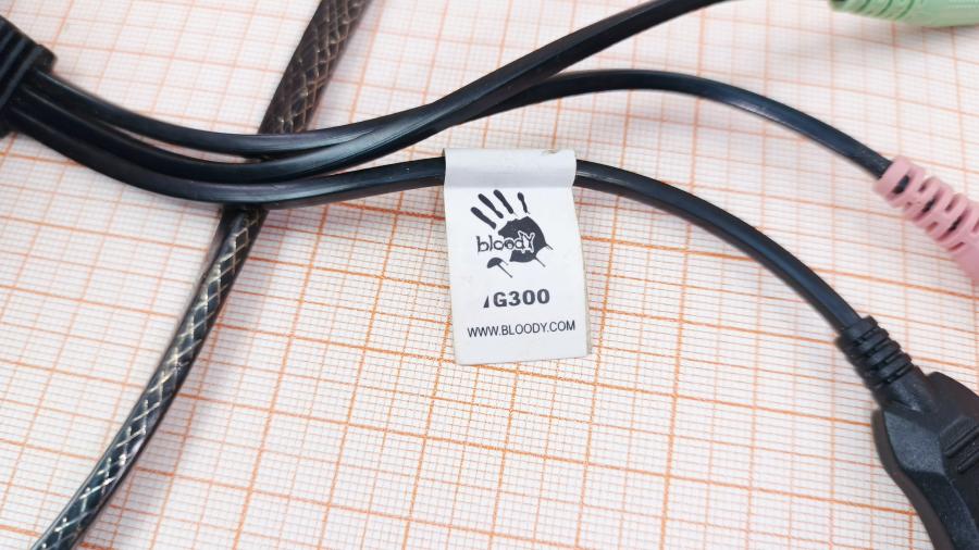 001-060-002 Стереогарнитура A4tech Bloody G300 #9