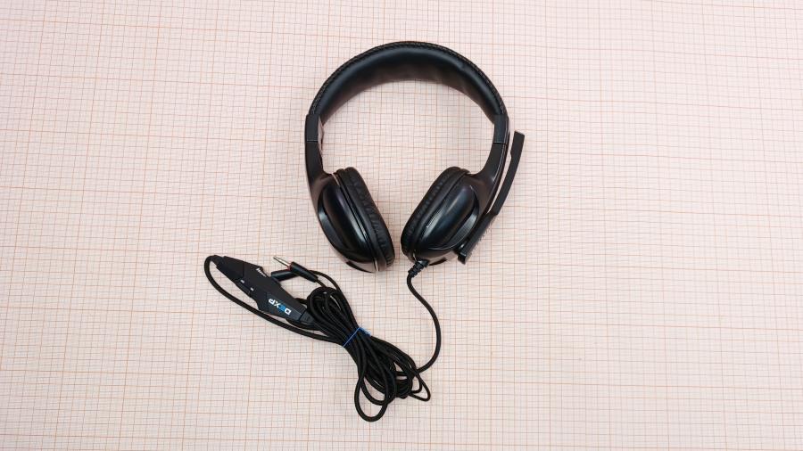 001-062-001 Стереогарнитура DEXP H-340 Dark Matter #1