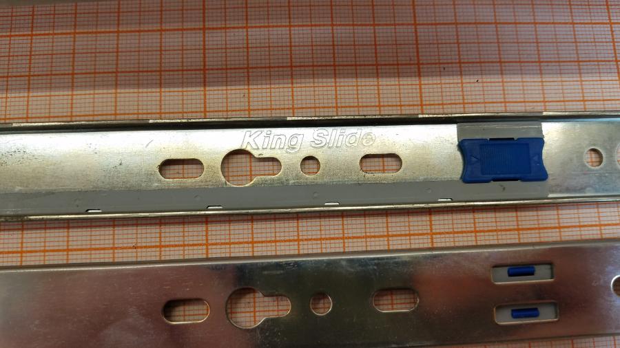 195-257-001 Комплект рельс в стойку KING SLIDE US6851773 #4