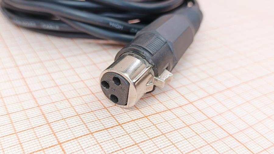 001-084-001 XLR кабель  XLR - Jack 6.3mm 3.5M #3