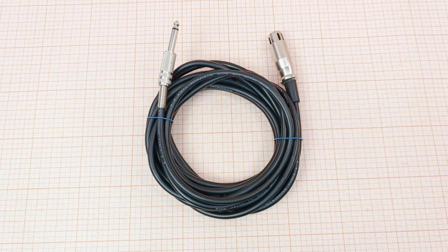 001-085-001 XLR кабель  XLR - Jack 6.3mm 5M #1