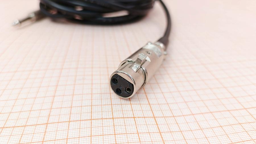 001-085-001 XLR кабель  XLR - Jack 6.3mm 5M #3