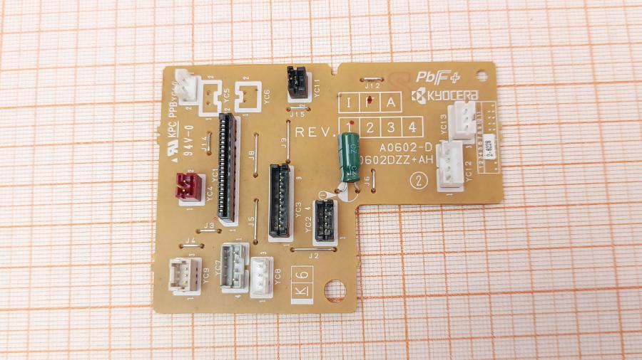 215-063-001 Плата управления печатной техники KYOCERA 302L294092 (A0602DZZ+AH) #2