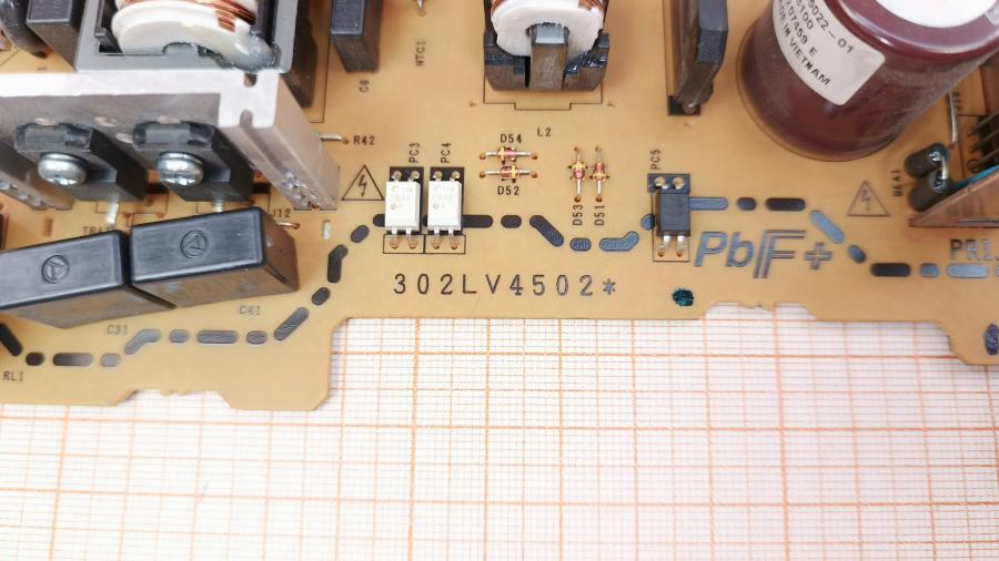 215-073-001 Плата блока питания KYOCERA 302LV4502 #4