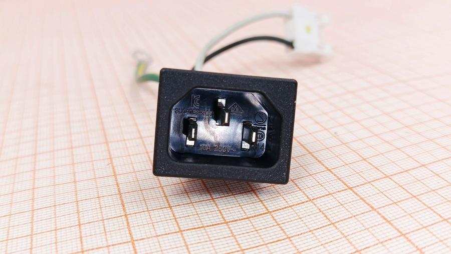 215-076-001 Разъем KYOCERA IEC 60320 C14 250V 15A #2