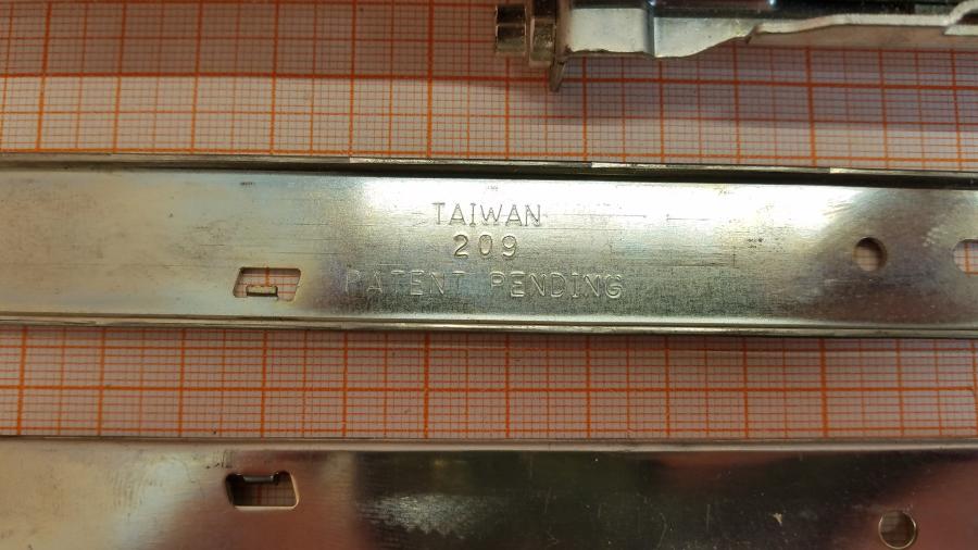 189-155-001 Комплект рельс в стойку KING SLIDE US6851773 #6