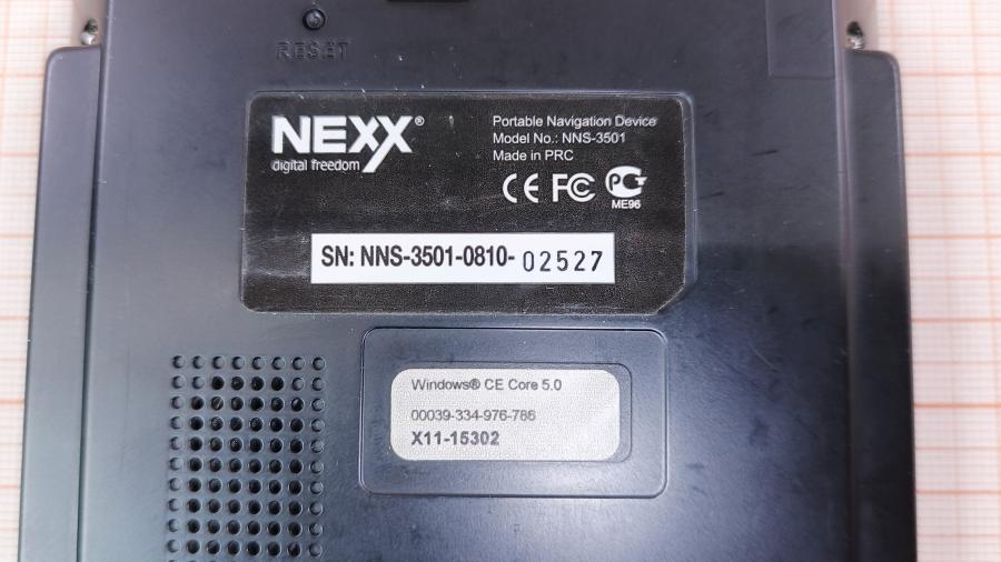 001-094-001 Автонавигатор NEXX NNS-3501 #9