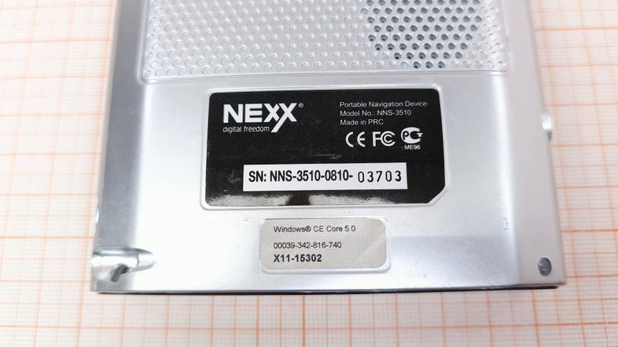 001-093-002 Автонавигатор NEXX NNS-3510 #8