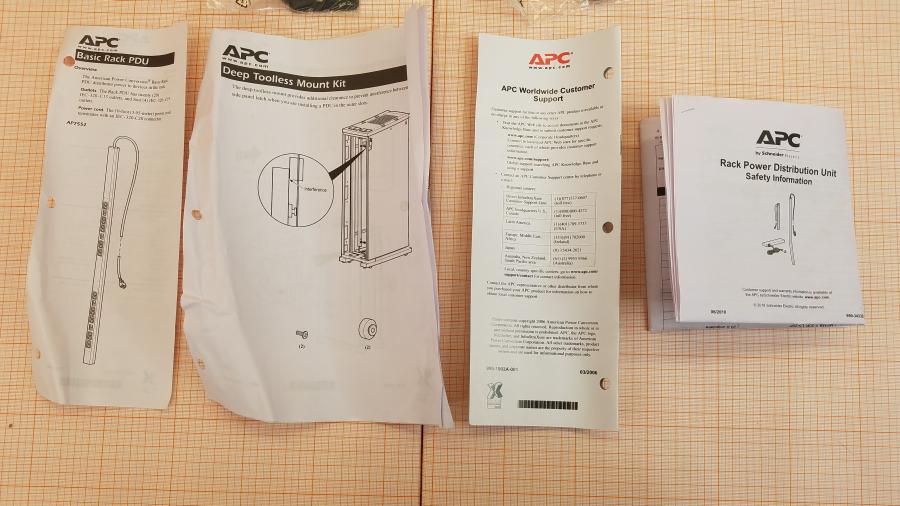 192-011-001 Блок силовых розеток APC AP7553 #13