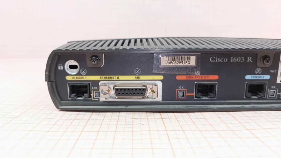 001-100-001 Маршрутизатор CISCO 1603-R #8
