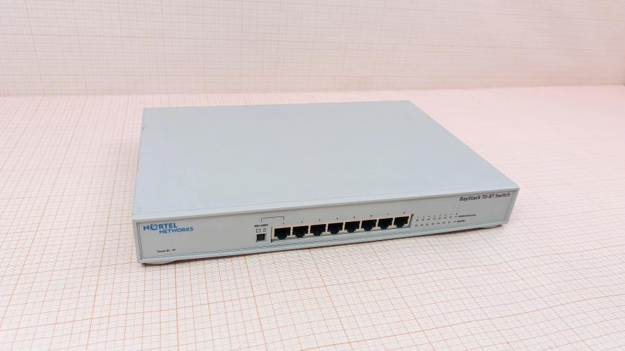 001-101-001 Коммутатор неуправляемый NORTEL BayStack 70-8T Switch #1